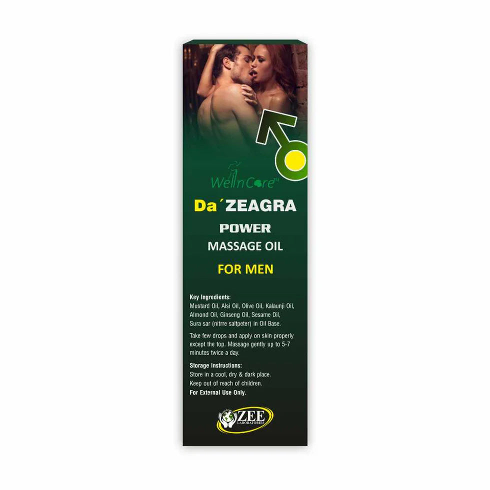 Da' ZEAGRA Power Massage Oil For Men .( زيت التدليك دا زيجرا باور )